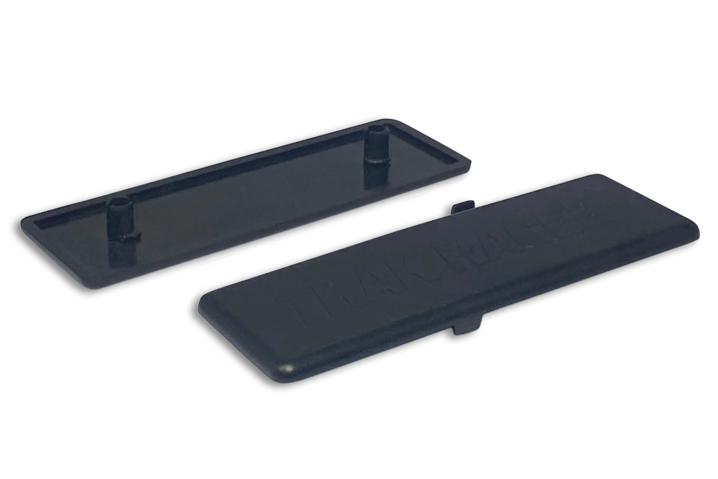 120 X 40mm Plastic Extrusion End Cap - Pack of 2 - Image 2
