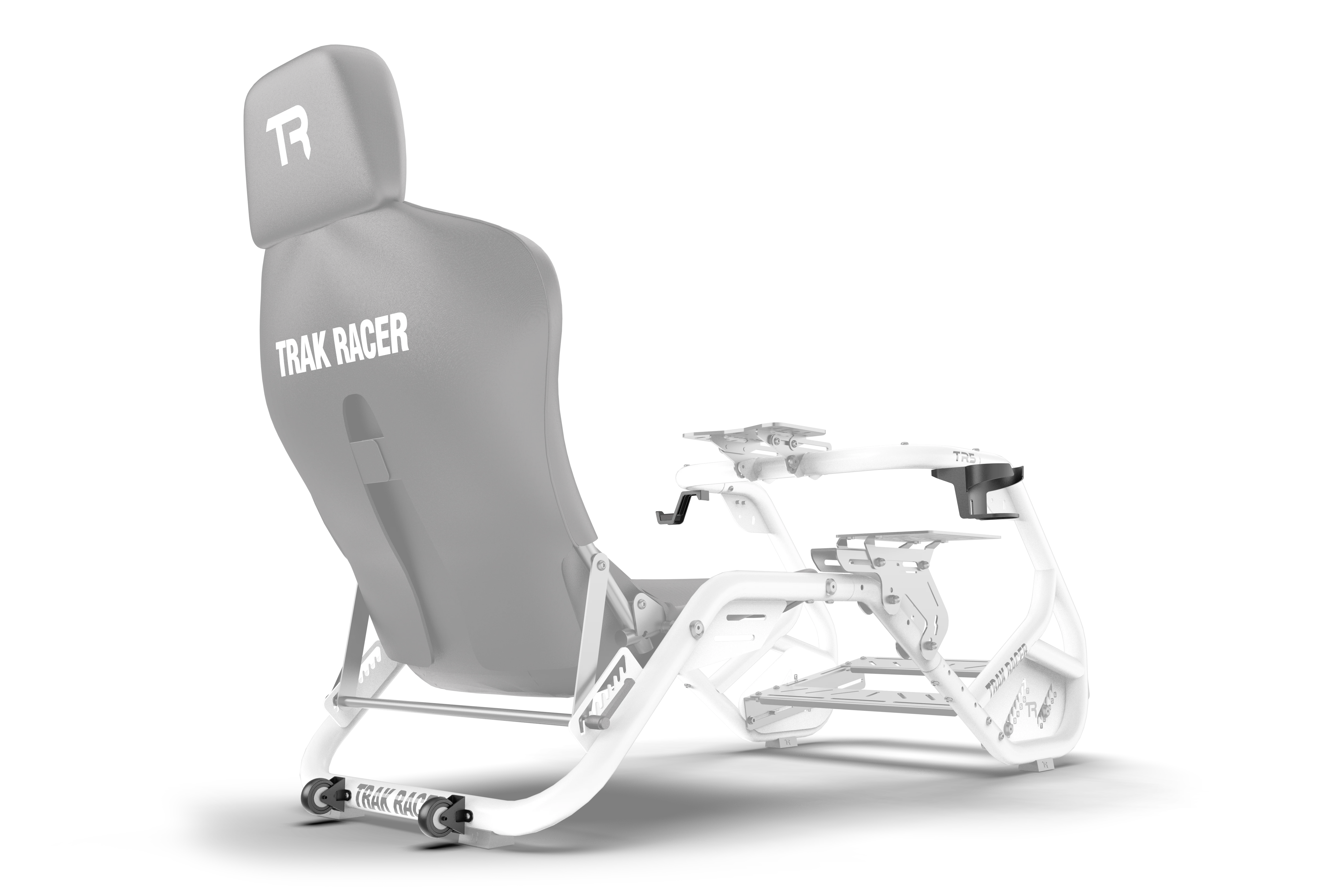 Accessory Kit for Trak Racer TR5 with Caster Wheels, Drink Holder and Headphone Hook - Image 3