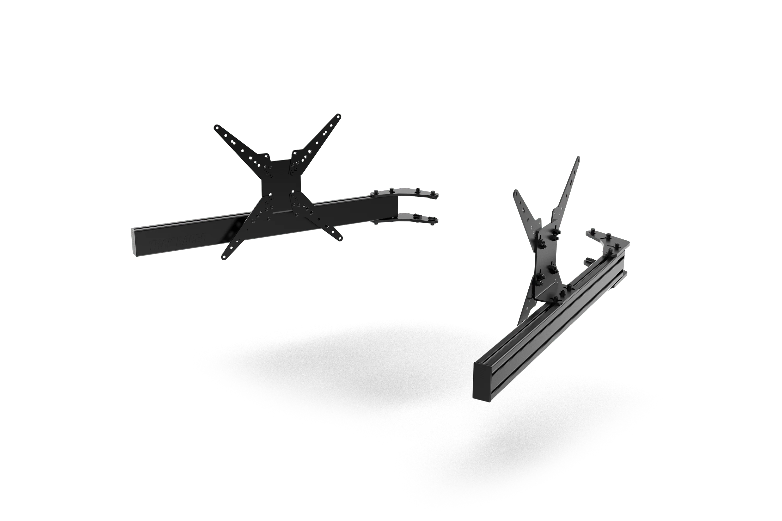 980mm/38.58" Triple Monitor Add-on Arms with VESA Mounts