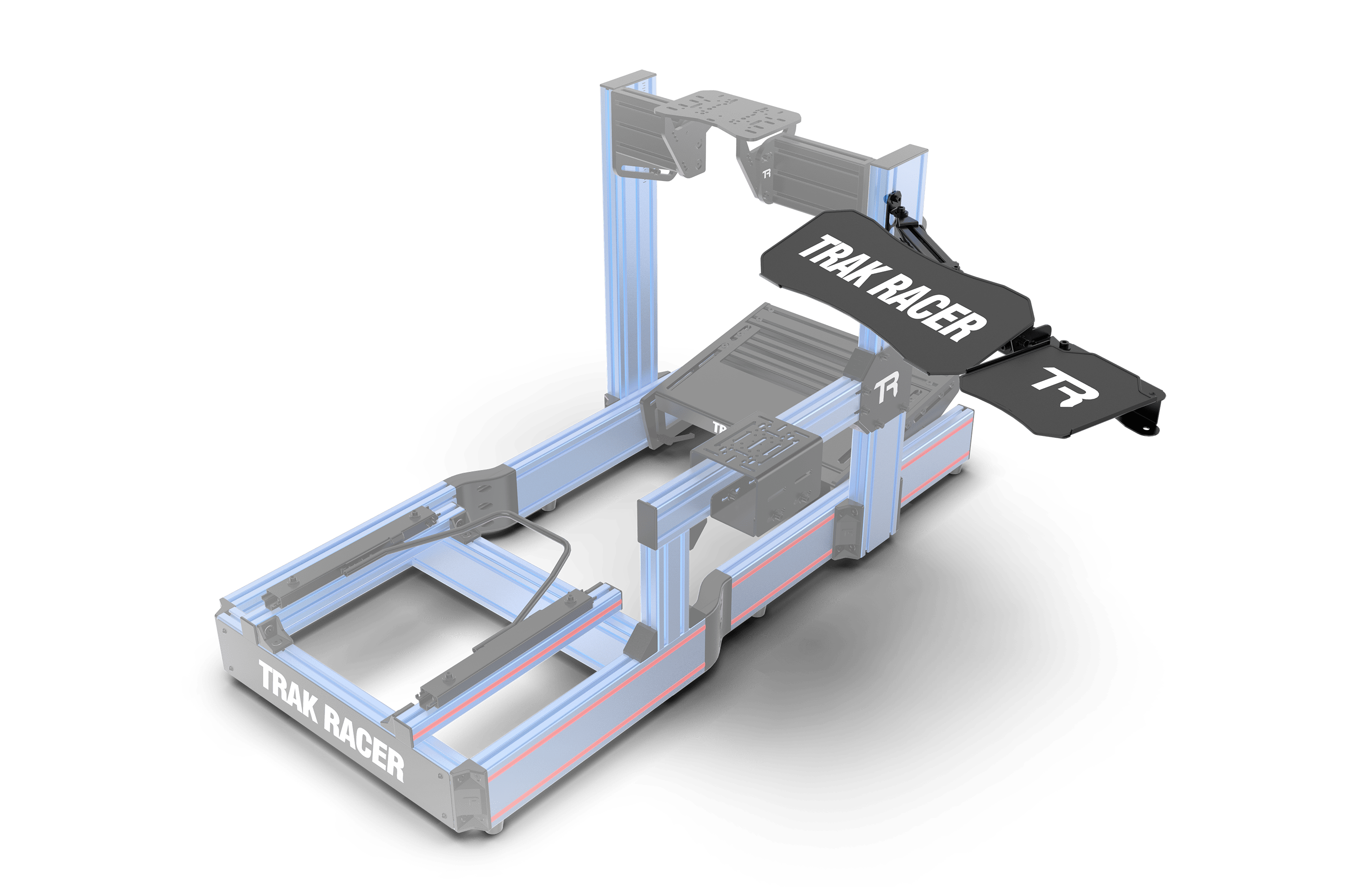 Adjustable Keyboard Mouse Tray V2 for Aluminium Cockpits - Image 6