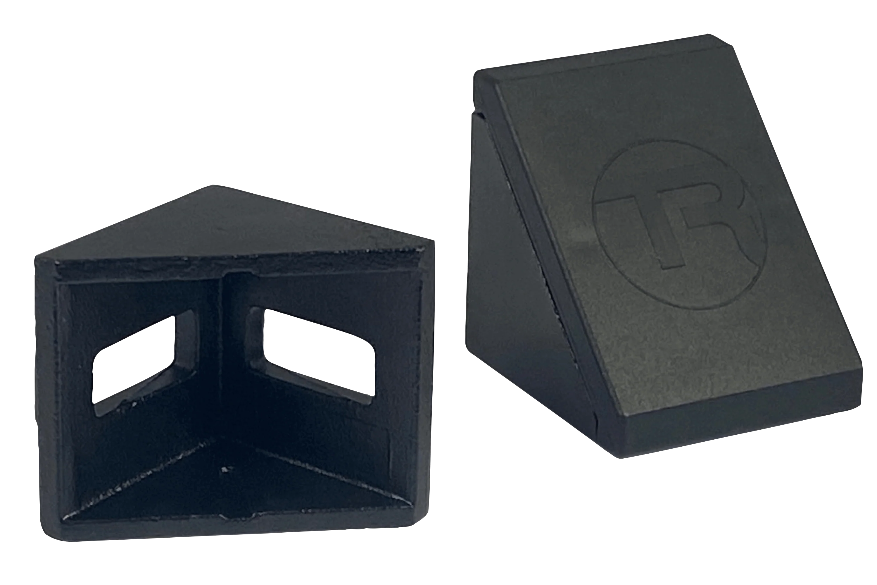40mm 8mm Slot Aluminium Corner Bracket & Cap - Image 3