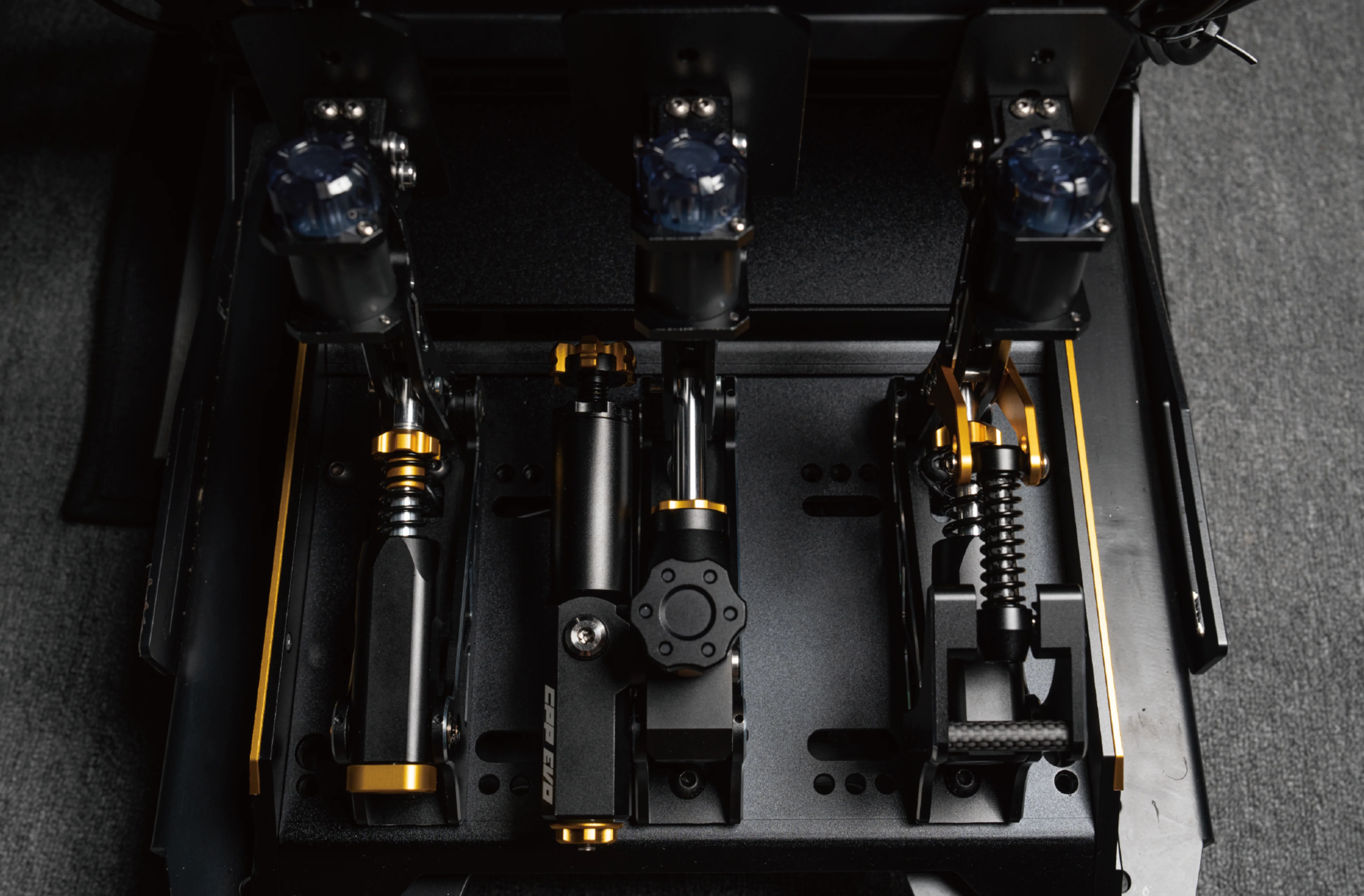 Conspit CPP-EVO 3 Pedal Set – Dual-Stage Hydraulic Sim Racing Pedals - Image 10