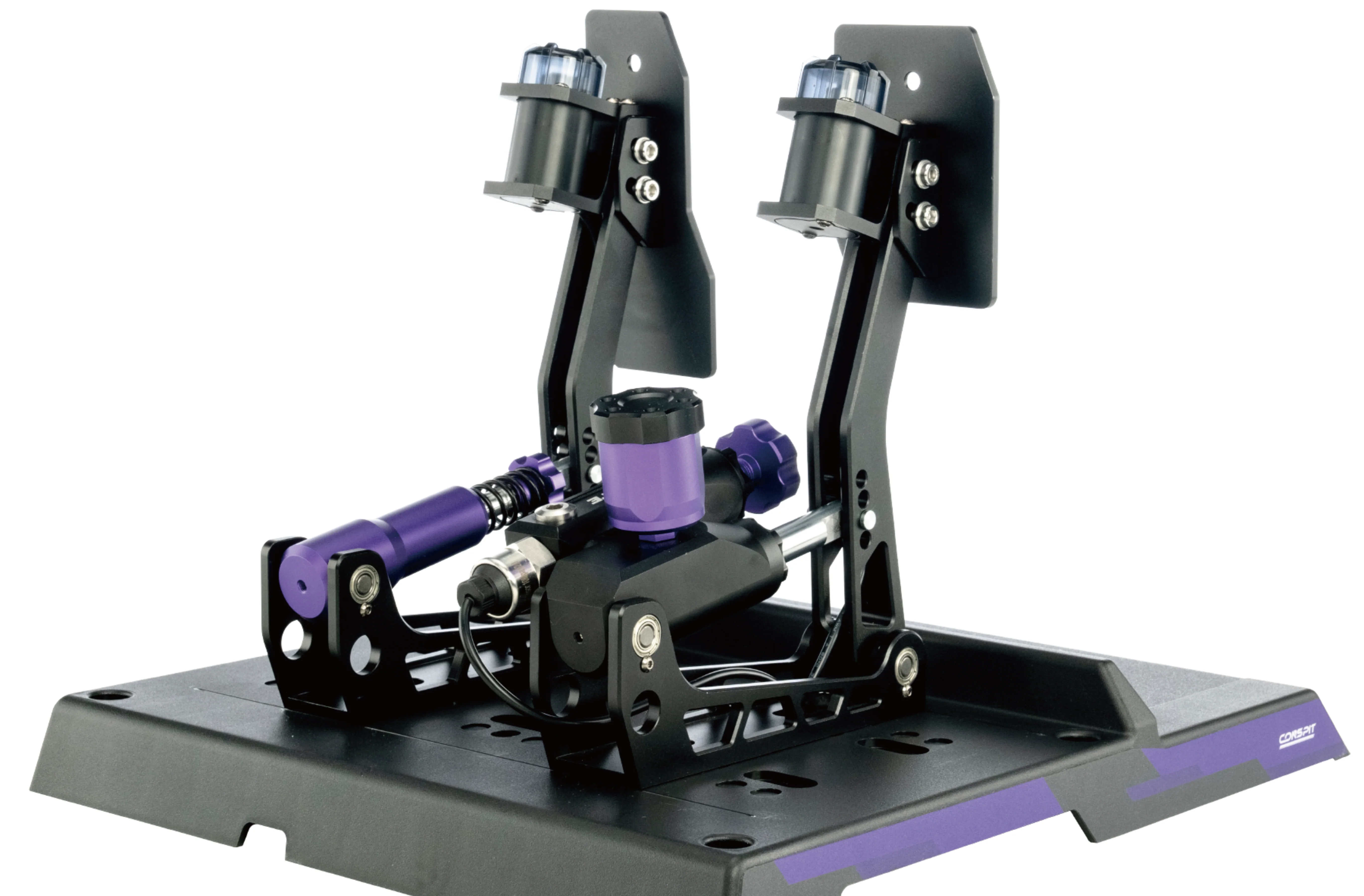 Conspit CPP-Lite 3 Pedal Set – Hydraulic Load Cell Sim Racing Pedals - Image 5