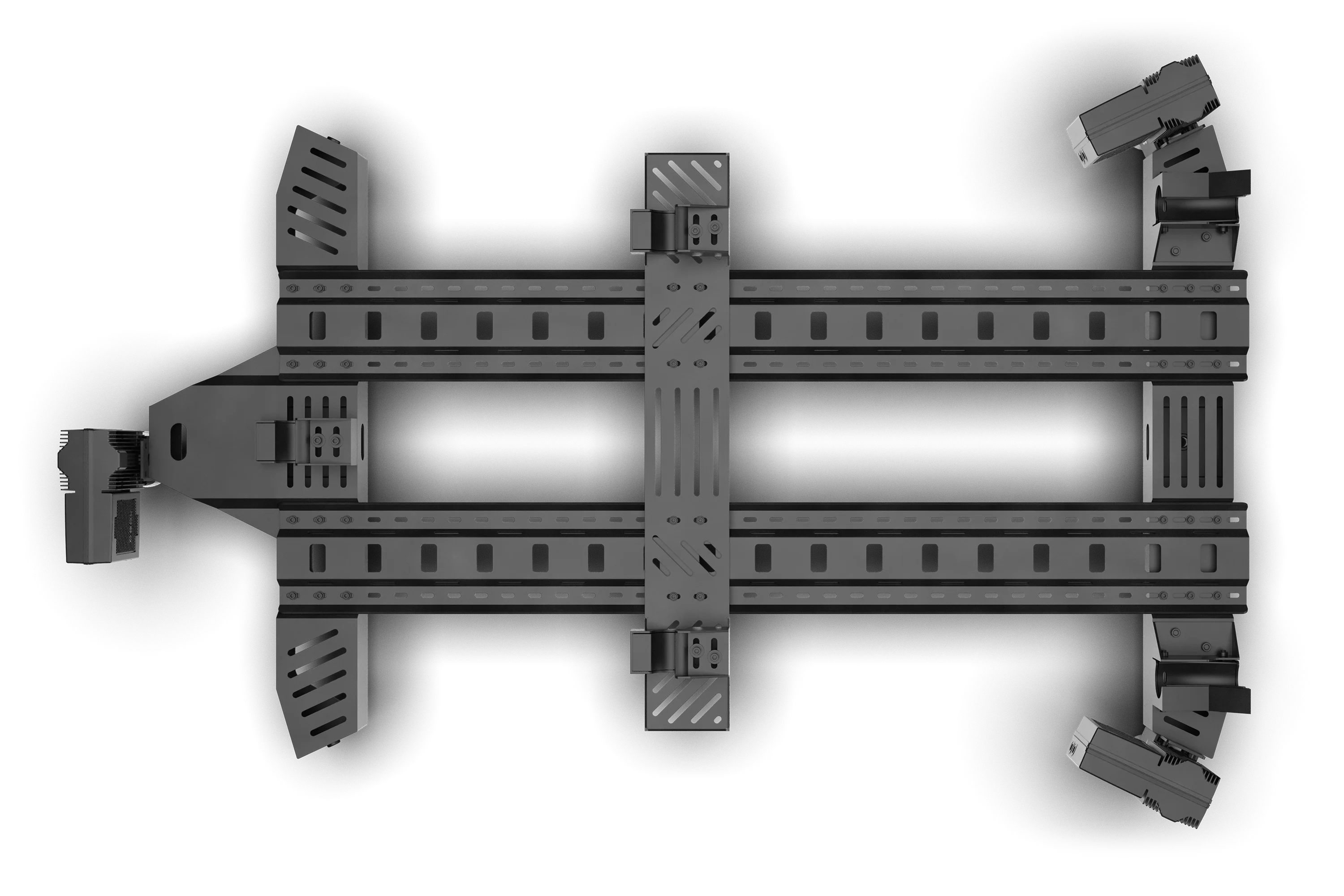 Motion System with 3 motors/actuators and Motion Sim Base - Image 6