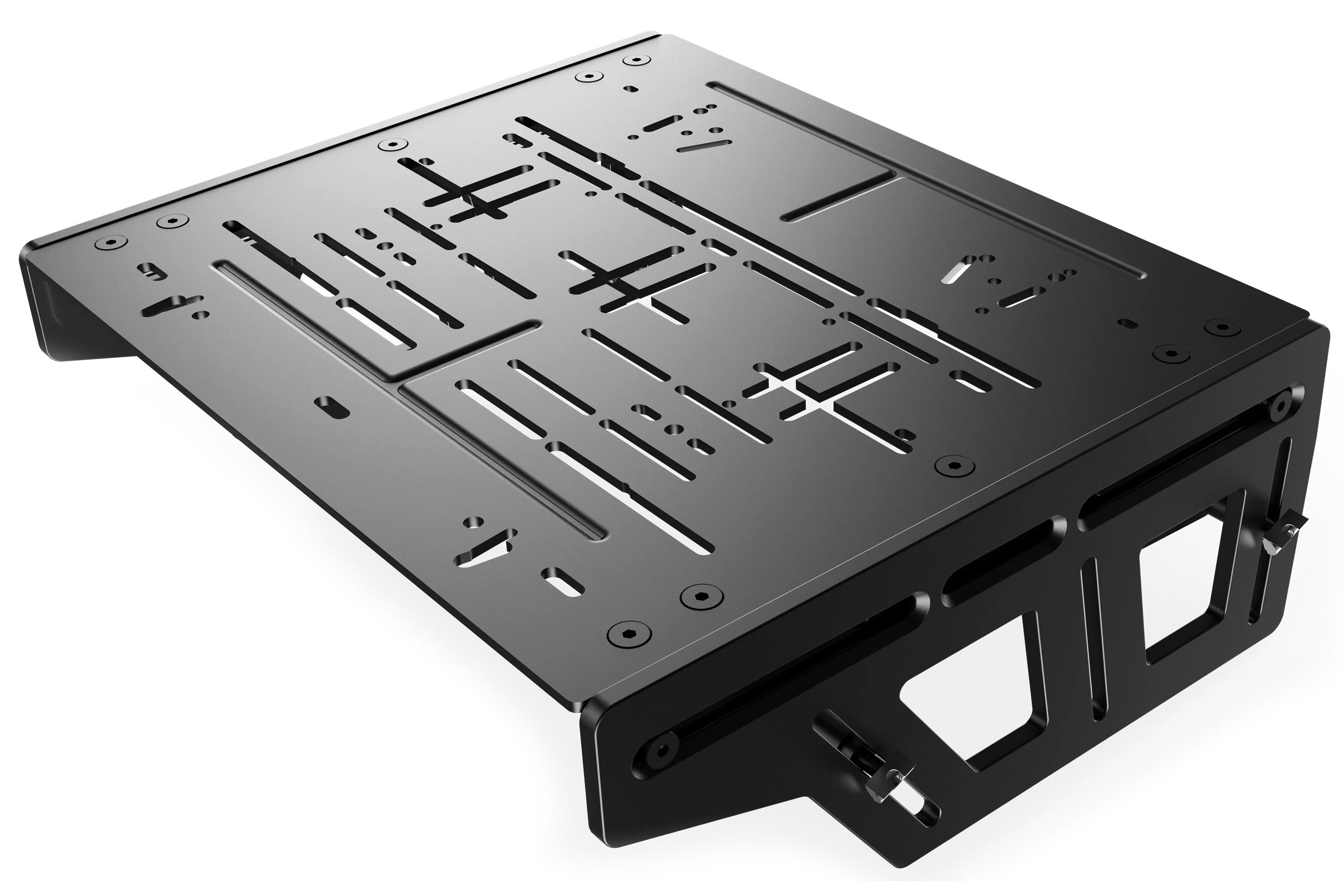 Universal TR-One Pedal Mounting System including Pre-Drilled Pedal Plate