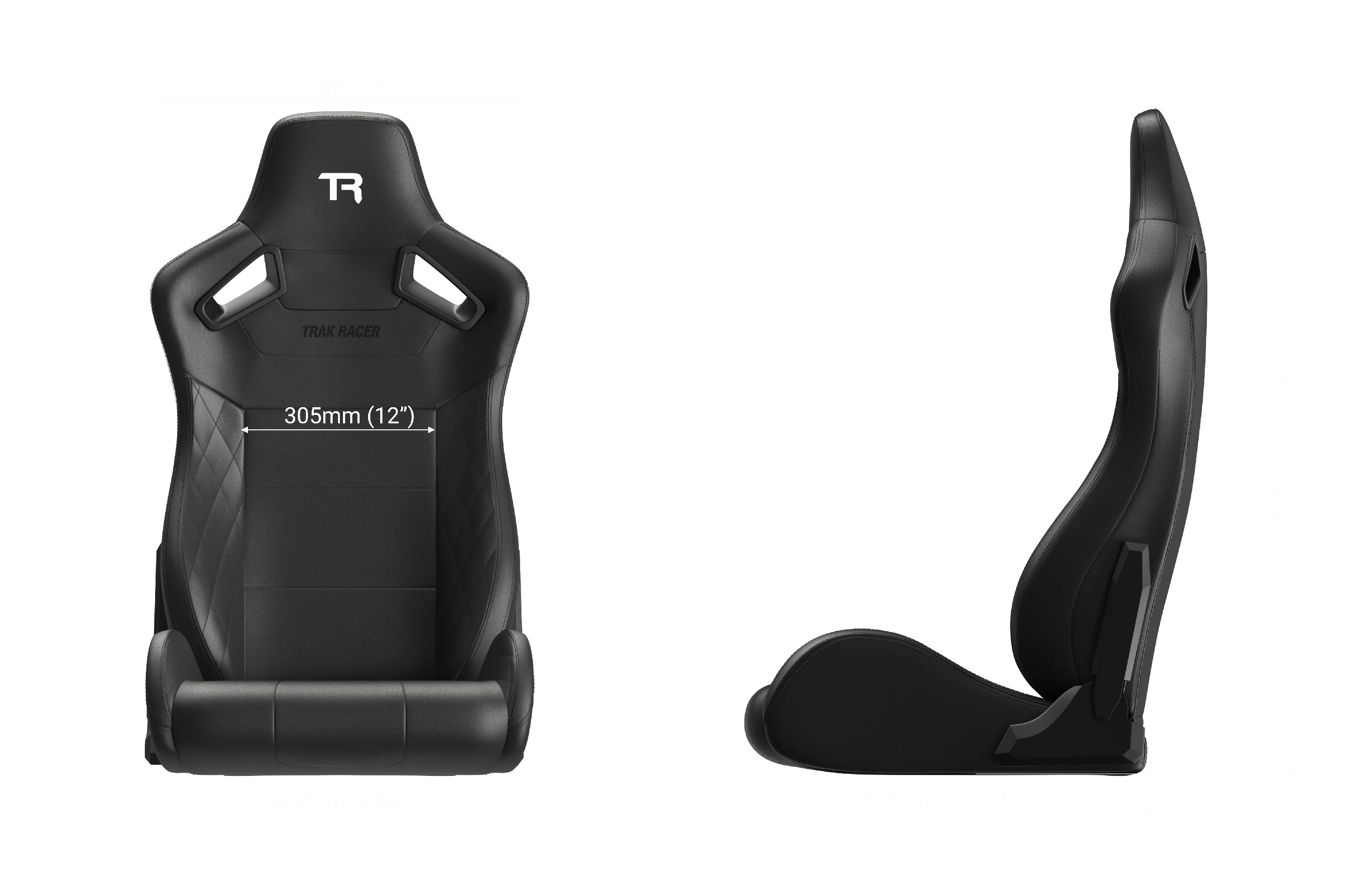 Recliner Sim Racing Seat — Premium Diamond-Stitched Leather-Style Finish - Image 5