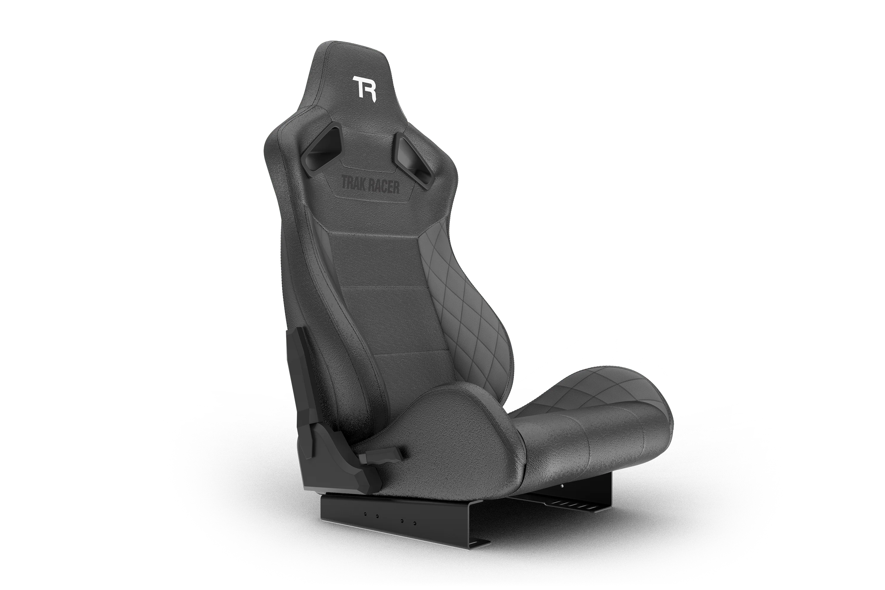 Recliner Sim Racing Seat — Premium Diamond-Stitched Leather-Style Finish - Image 7
