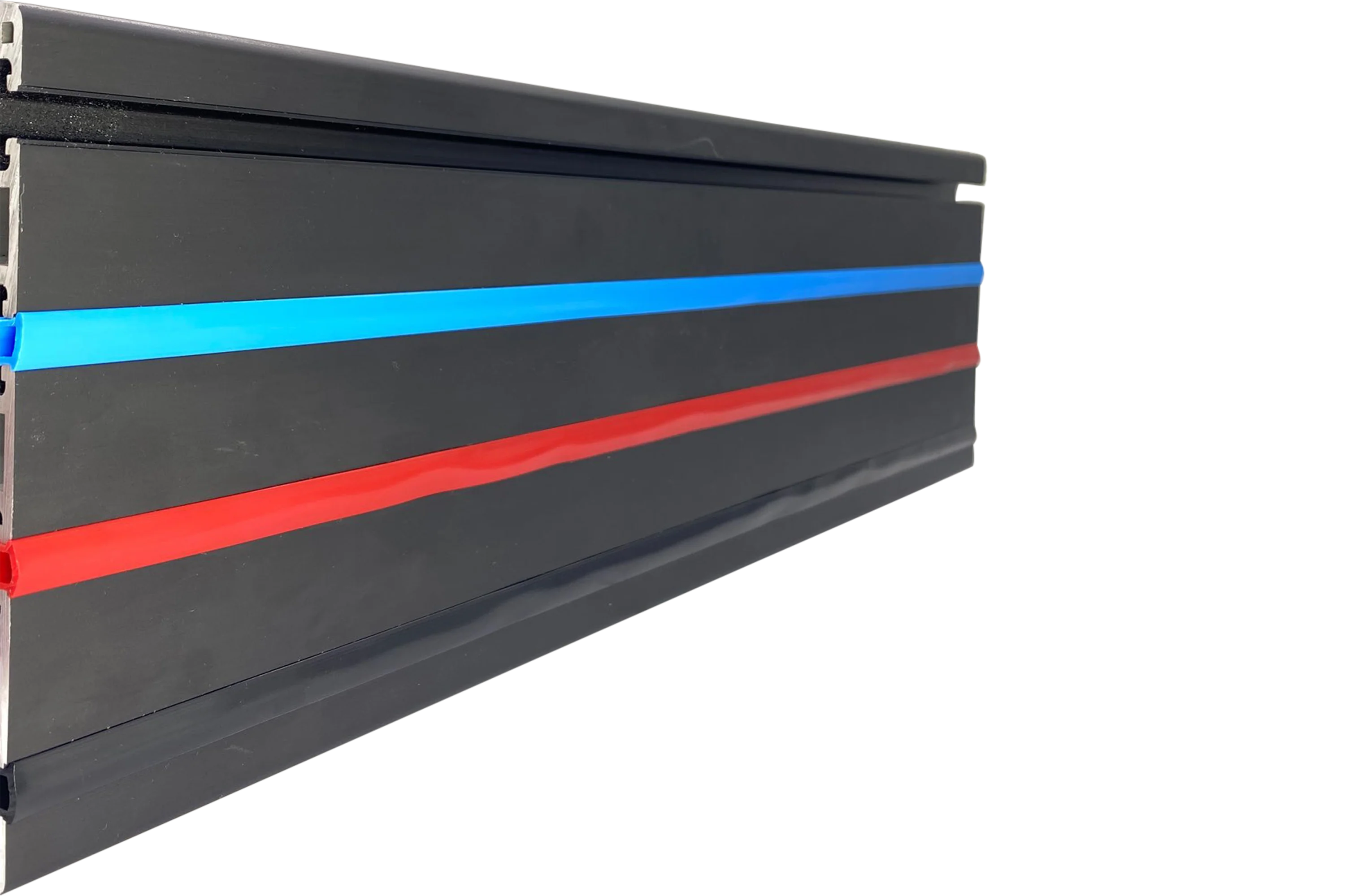 2m/79" Black Rubber Dust/Design Strip – Anti-Slip Protective Edge Trim for Aluminium Profile Sim Rigs - Image 2