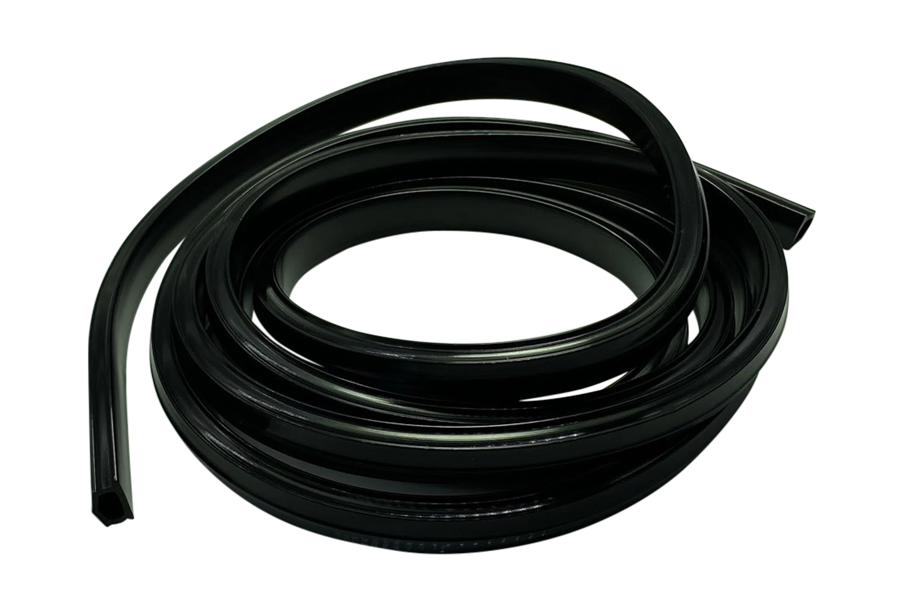 2m/79" Black Rubber Dust/Design Strip – Anti-Slip Protective Edge Trim for Aluminium Profile Sim Rigs - Image 6