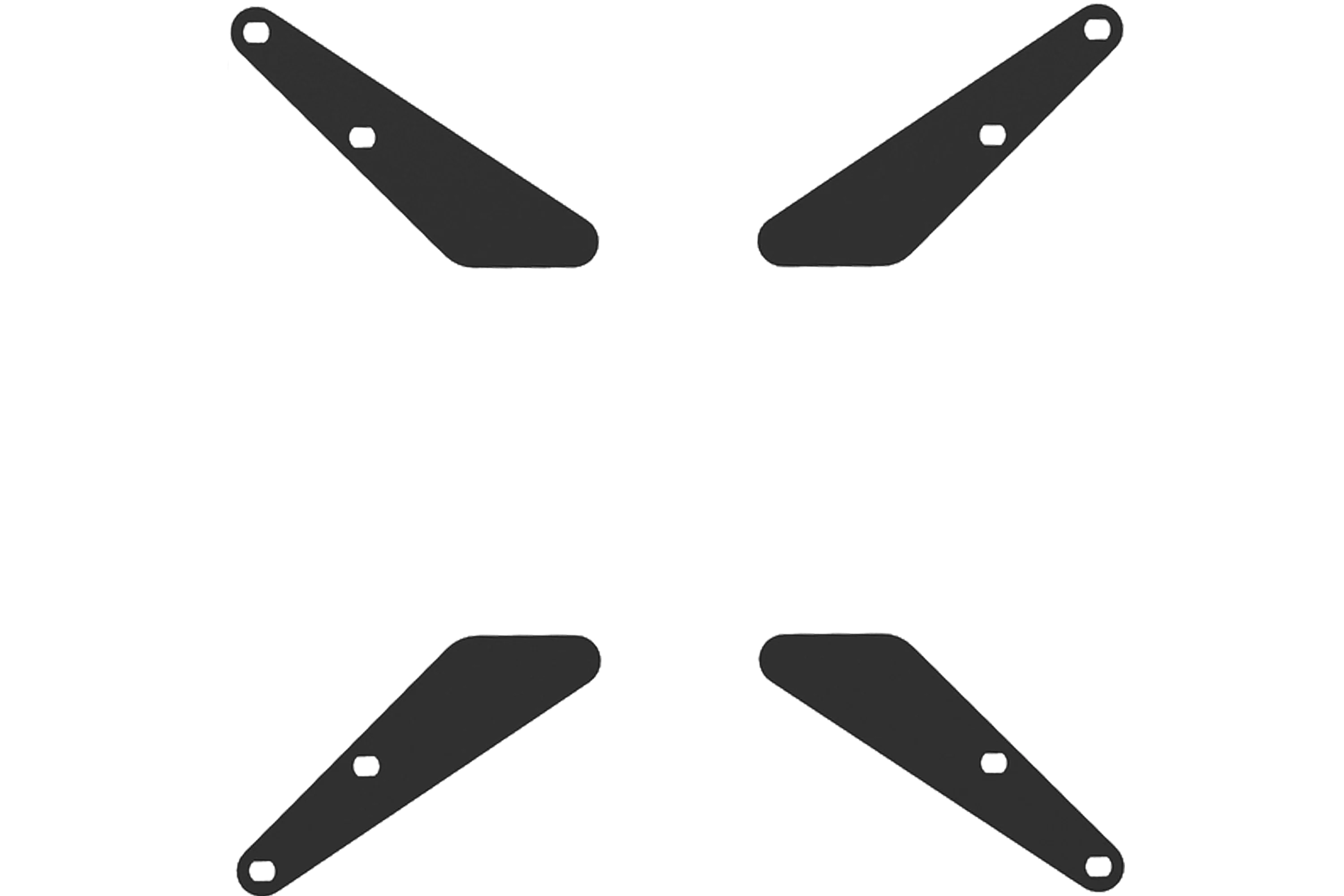 Set of 3 Monitor Stand Brackets for TVs/Large Monitors