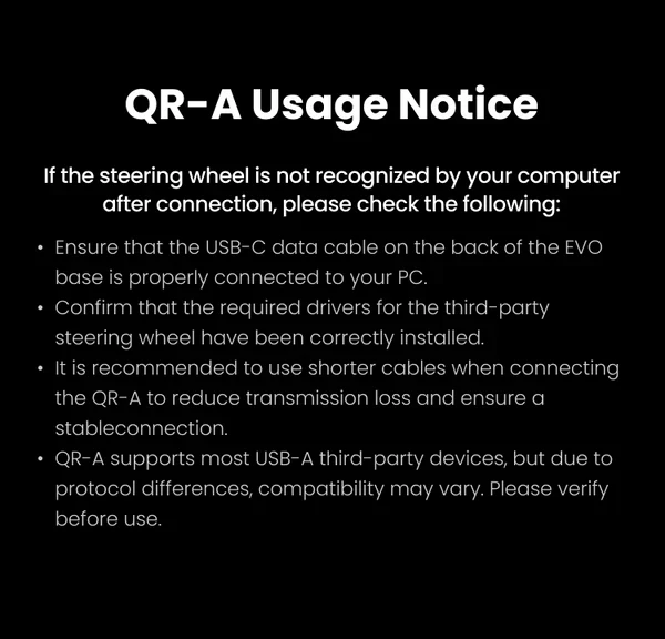 Simagic Alpha EVO USB Quick Release (QR-A) SRM Adapted - Image 4