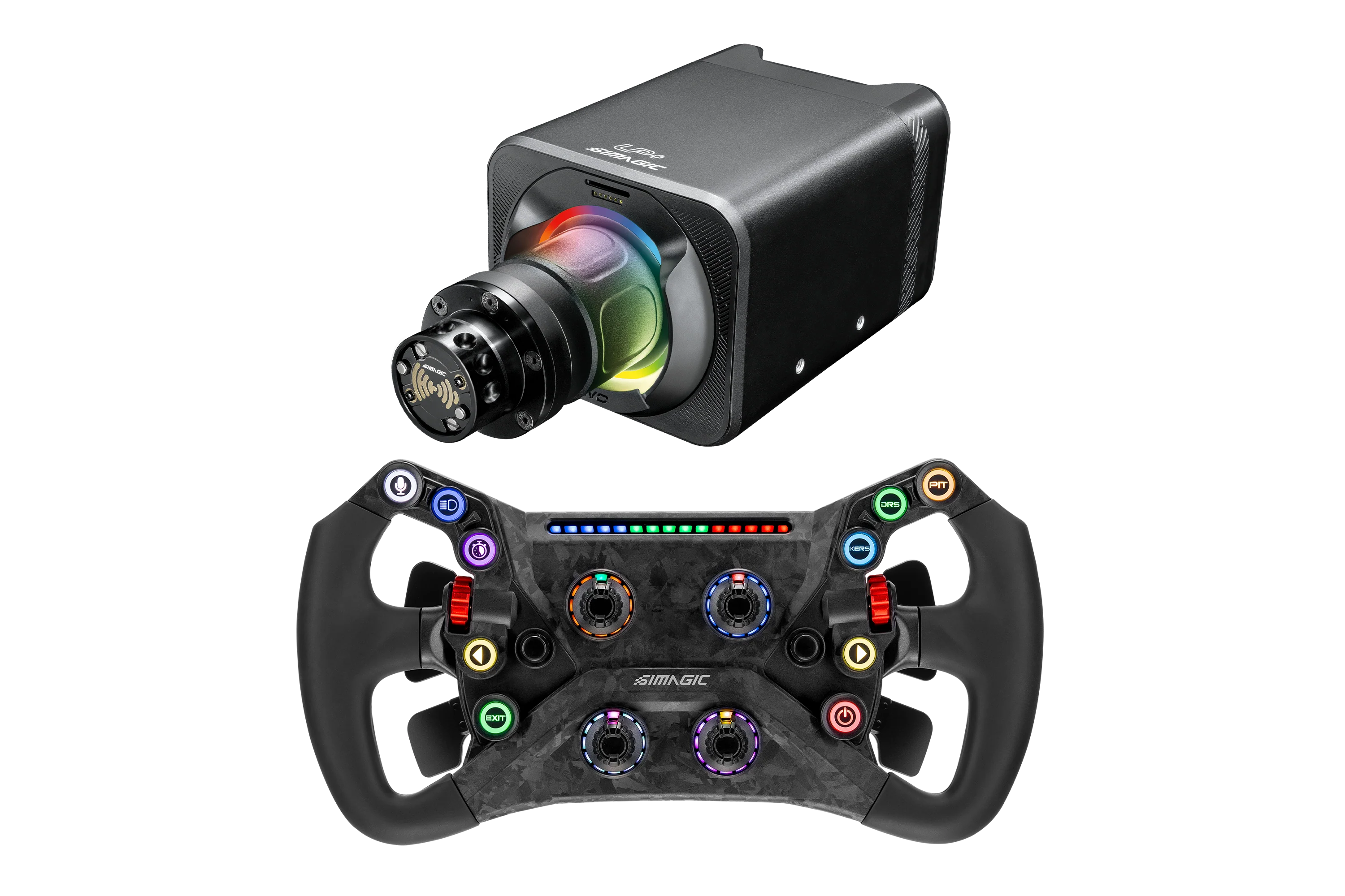 Simagic GT NEO Hub with Alpha EVO 12nm Wheel Base