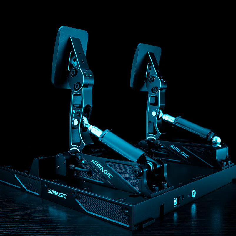 Simagic P1000-2 Modular Pedals Set – 2-Pedal Load Cell / Hall Sensor, Fully Adjustable - Image 7