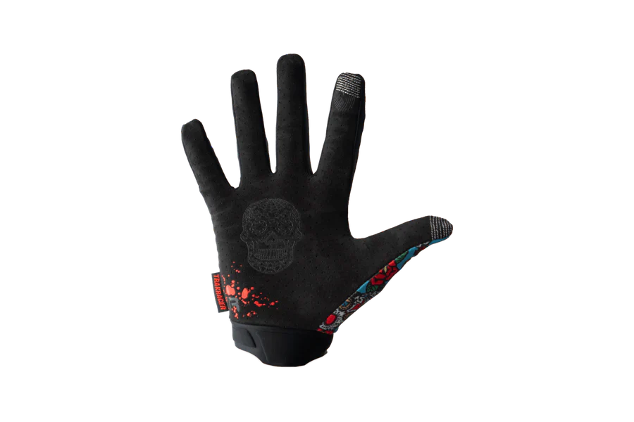 Trak Racer Multi-Use Sim Racing Gloves - Blue - Image 4