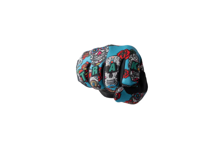 Trak Racer Multi-Use Sim Racing Gloves - Blue - Image 6