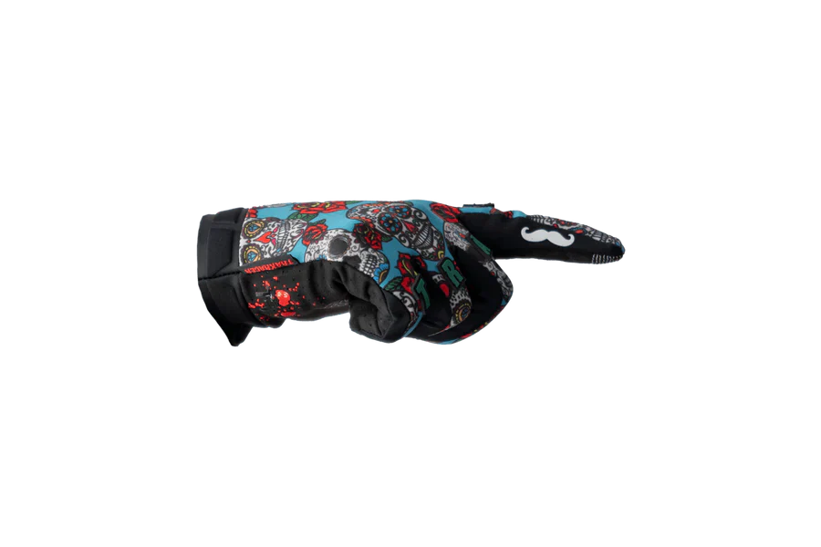 Trak Racer Multi-Use Sim Racing Gloves - Blue - Image 8