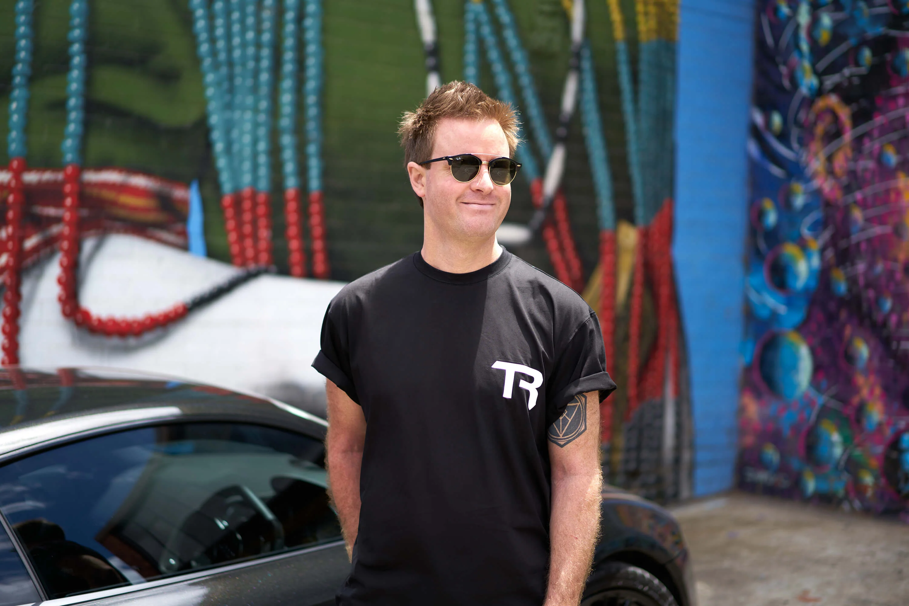 TR Monogrammed Cotton T-shirt - Image 7