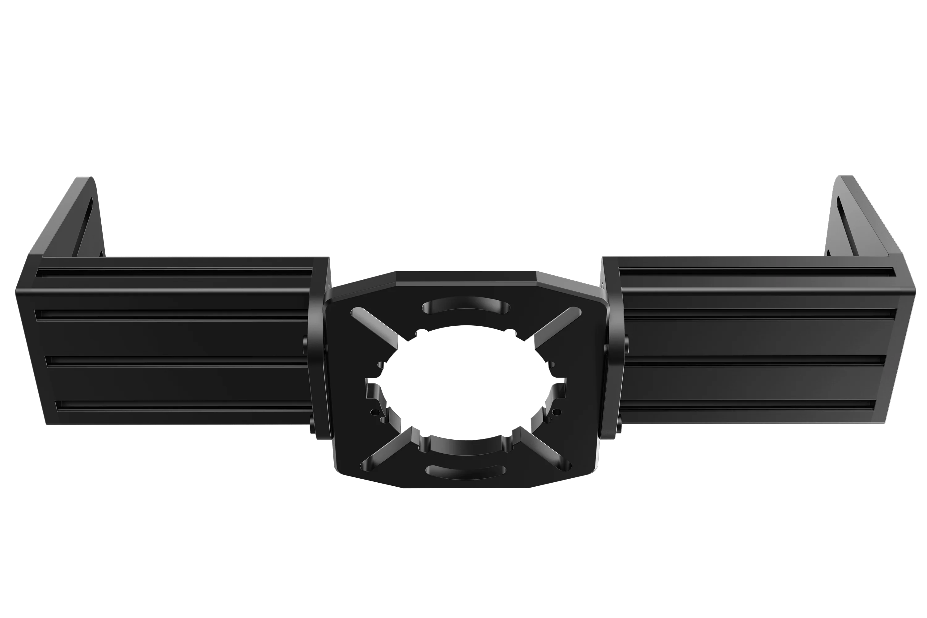 TR-One Black Fully Adjustable Direct Fit Wheel Mount for Simucube, VRS, Accuforce, OSW, Mige etc - Image 4