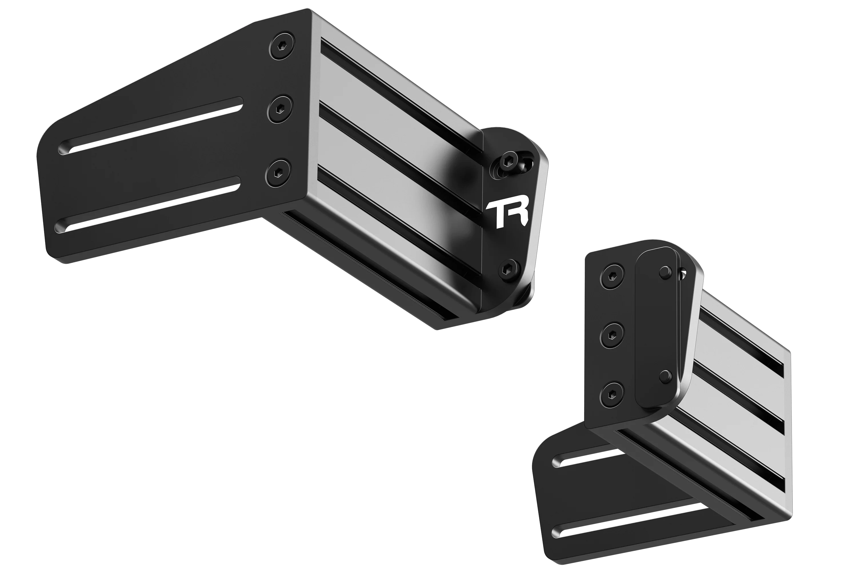 TR-One Black Fully Adjustable Direct Fit Wheel Mount for FANATEC PODIUM DD1 DD2 CSL DD - Image 3