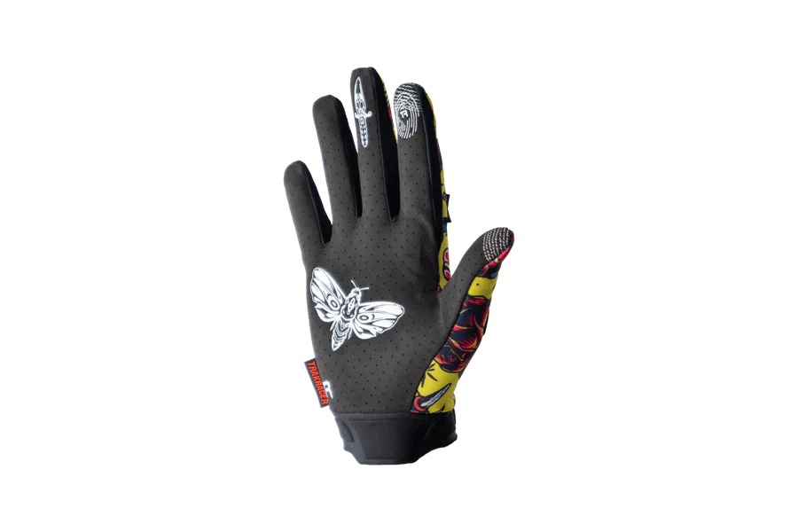 Trak Racer Multi-Use Sim Racing Gloves - Yellow - Image 3