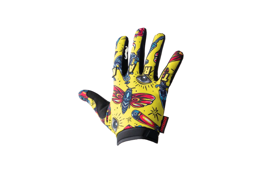 Trak Racer Multi-Use Sim Racing Gloves - Yellow - Image 4