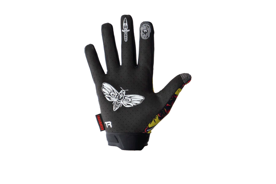 Trak Racer Multi-Use Sim Racing Gloves - Yellow - Image 5