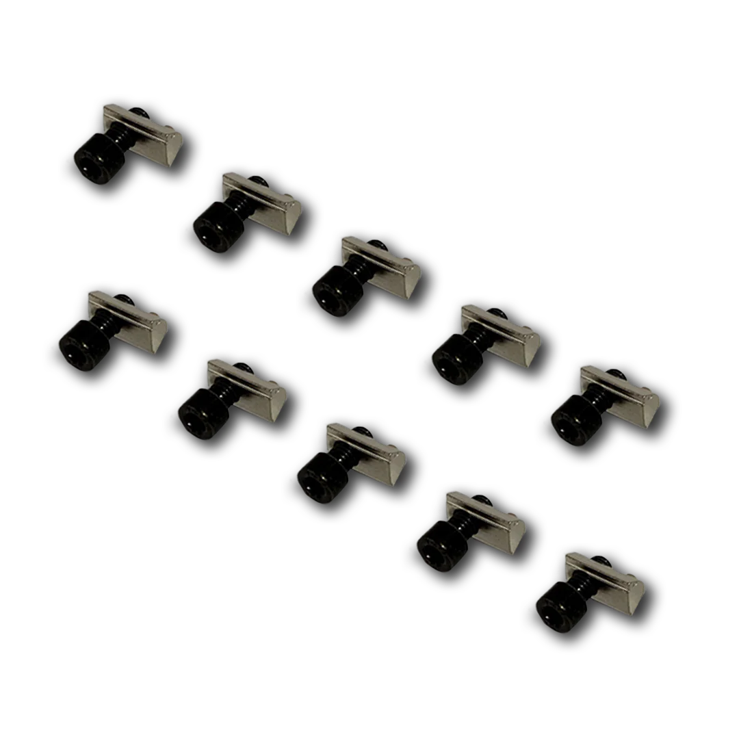 Hex Bolt and Ball-bearing Nut for 8mm T-Slot - Set of 10 or 20 - Image 2