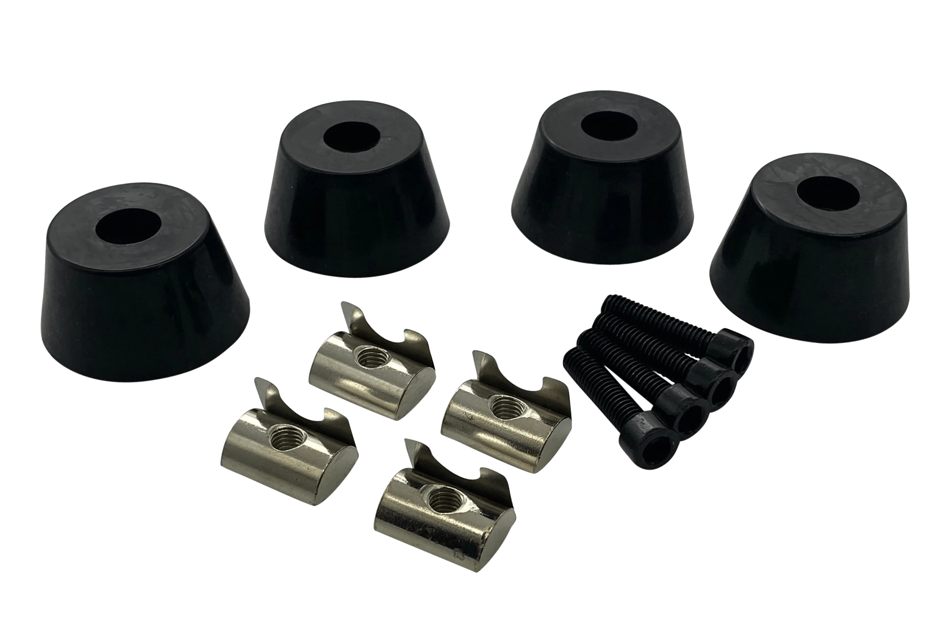 4-Piece Rubber Feet Floor Protectors Set
