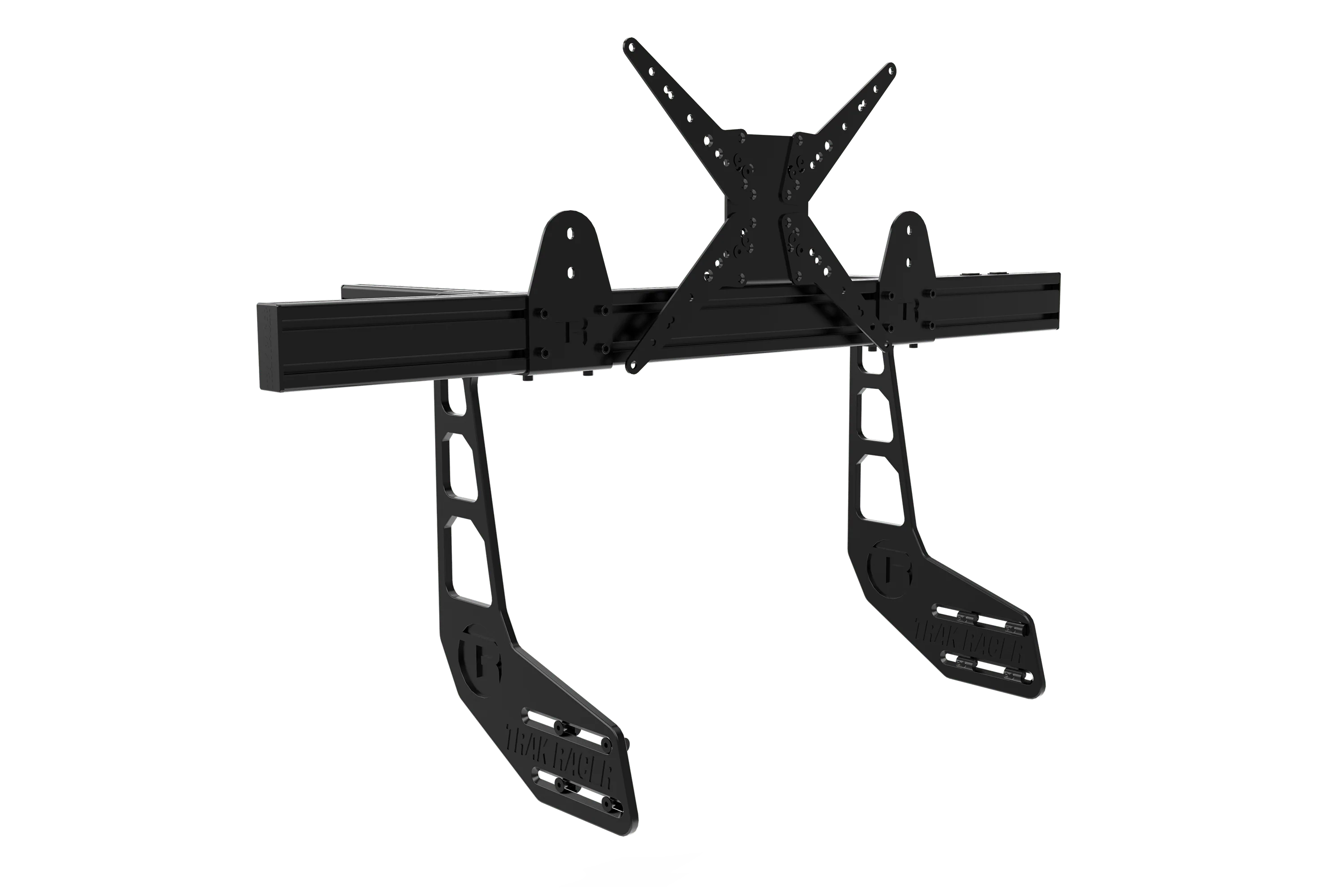Large Cockpit-Mounted Single Monitor Stand - 1500mm / 59" Wide - Image 3