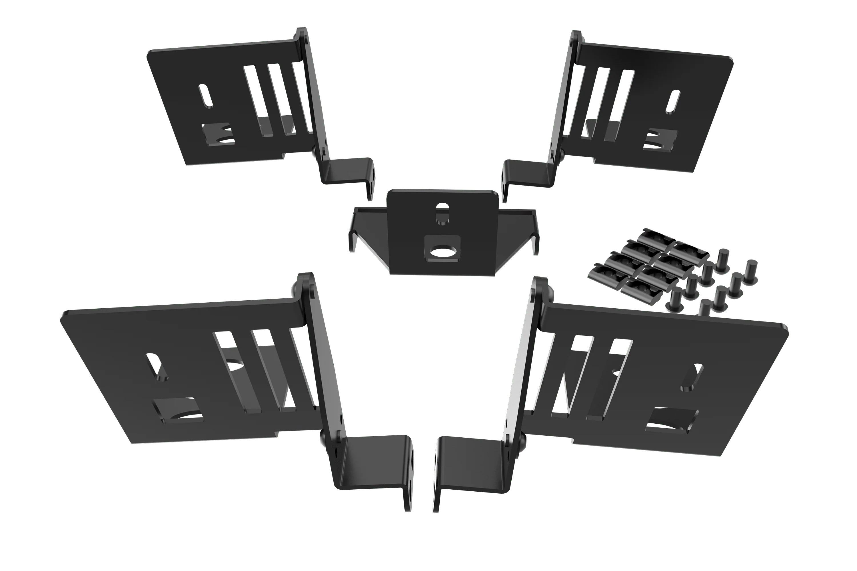 Extruded Aluminum Rig 5 Speaker Mount Kit - Image 5