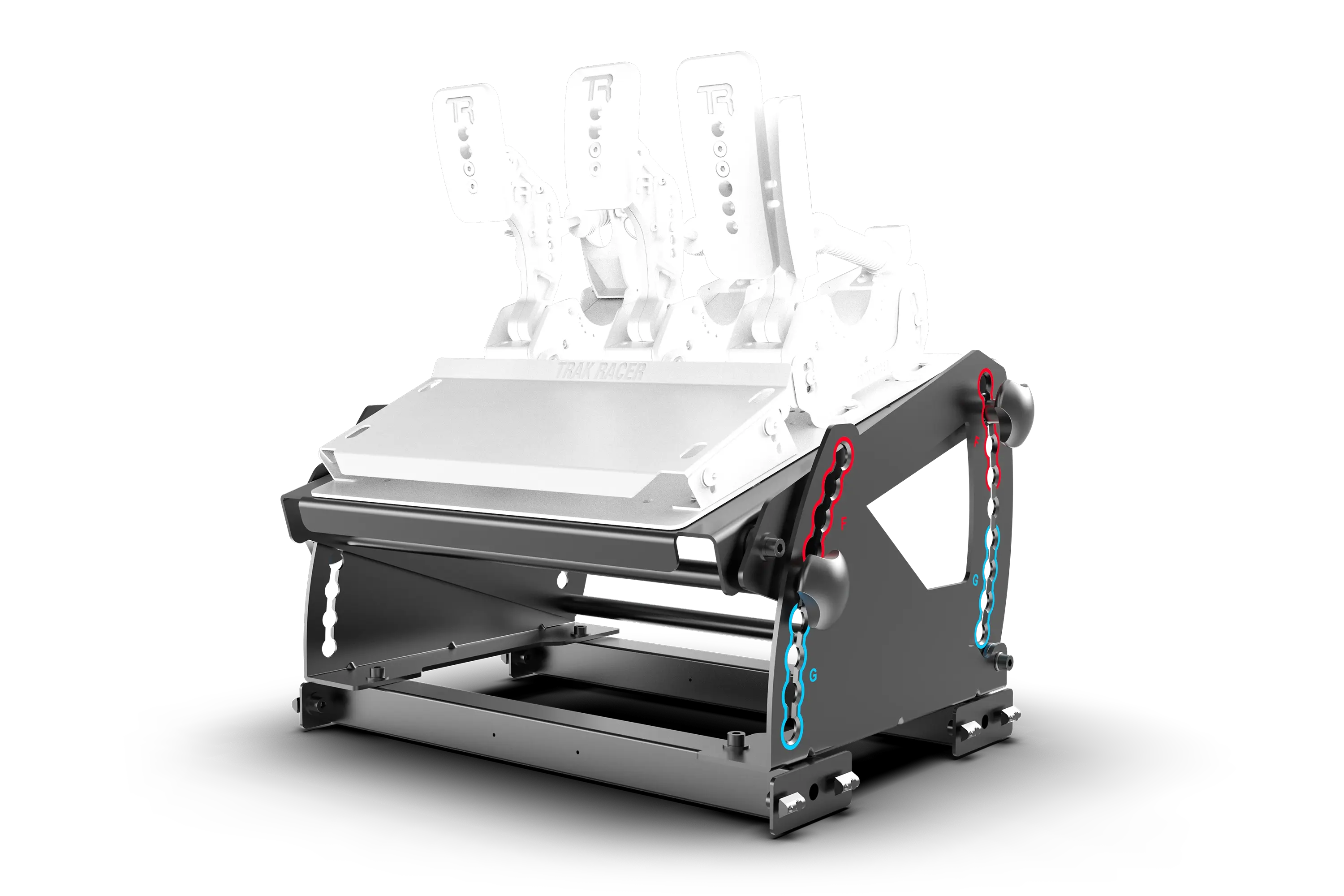 Tool-Free Formula & GT Hybrid Pedal Mount System for Extruded Aluminium Cockpits - Image 11