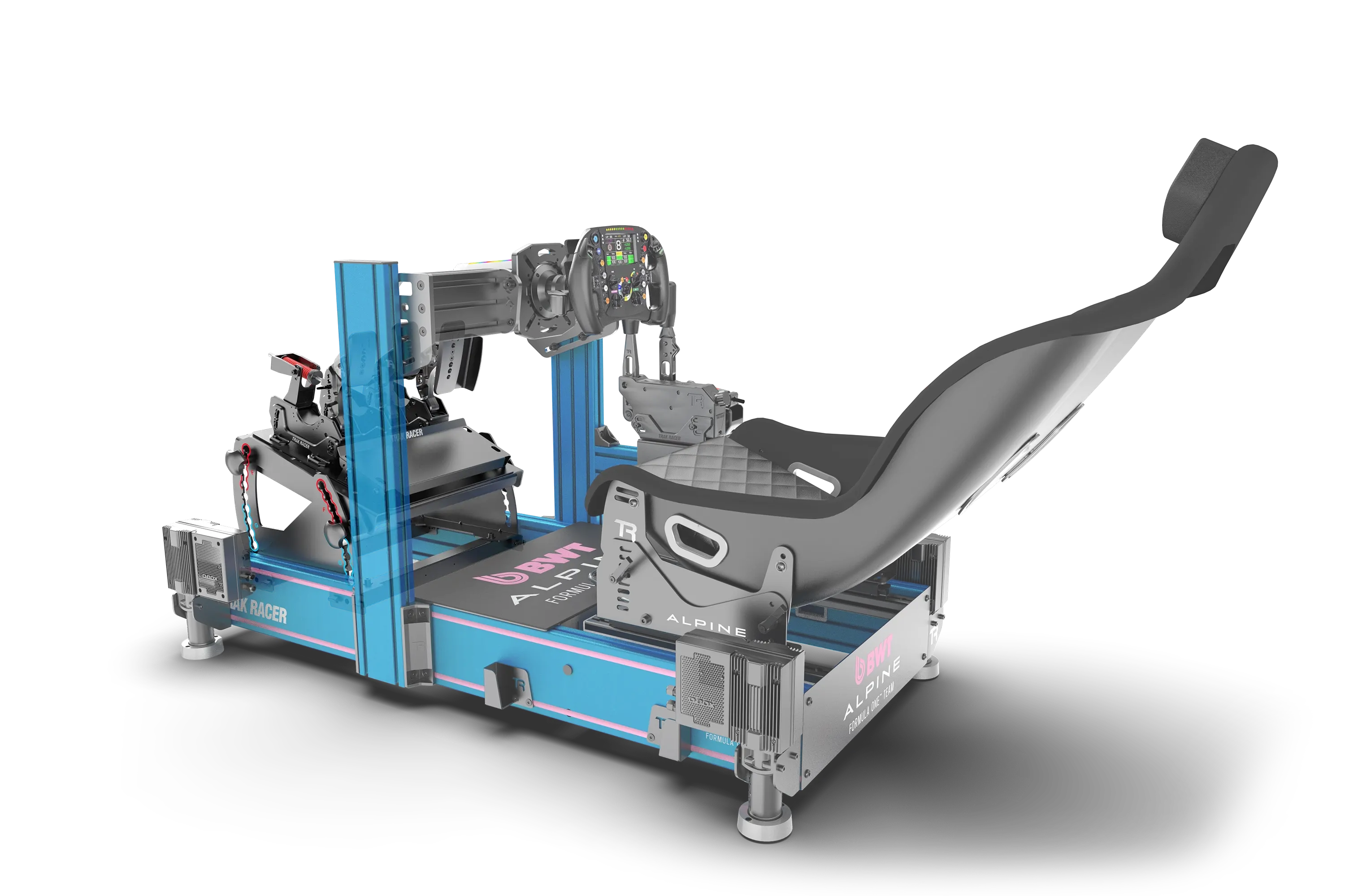 Tool-Free Formula & GT Hybrid Pedal Mount System for Extruded Aluminium Cockpits - Image 2