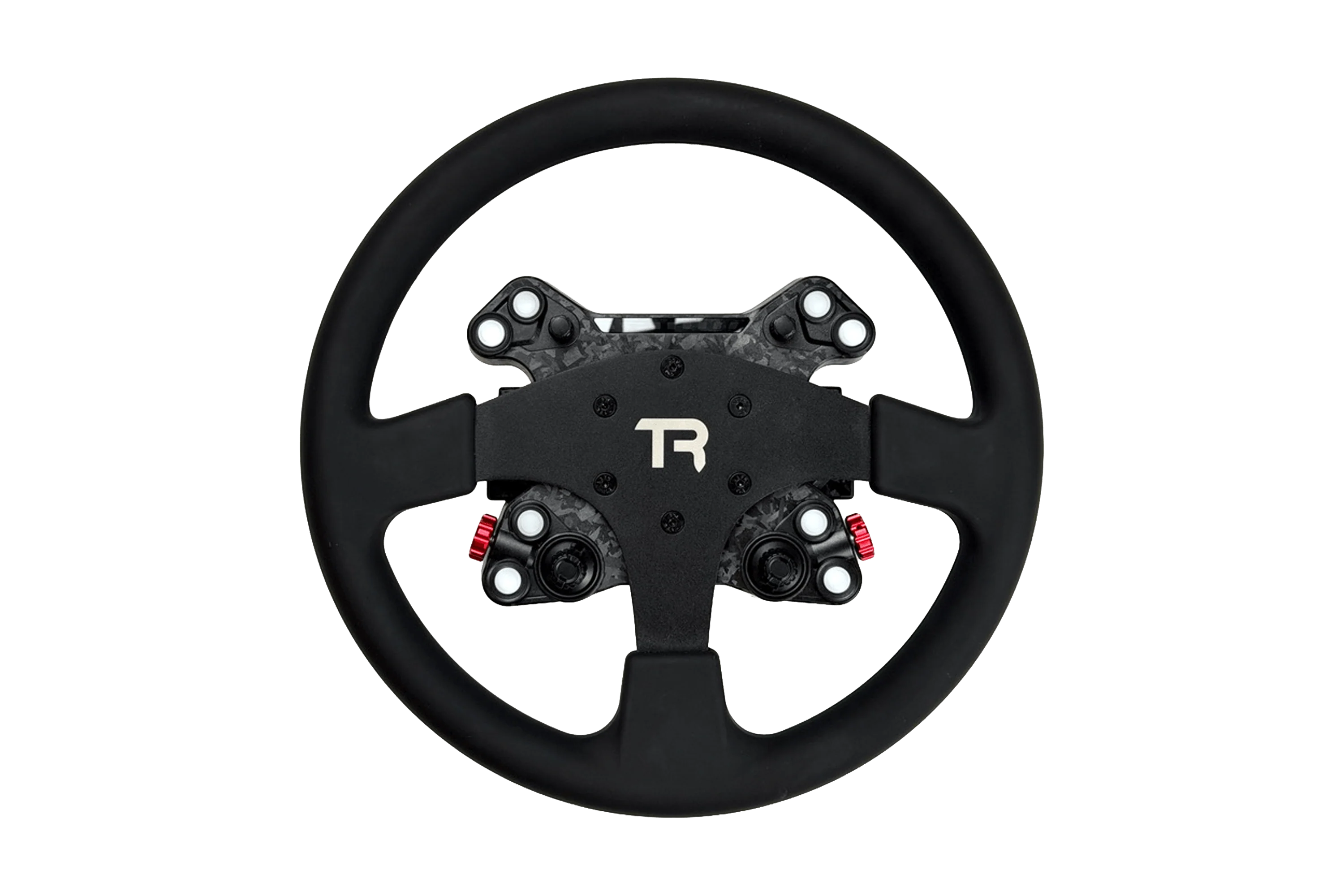 330mm/13" Round Sim Racing Wheel – Aluminium with Durable Silicon Hand Grips - Image 7