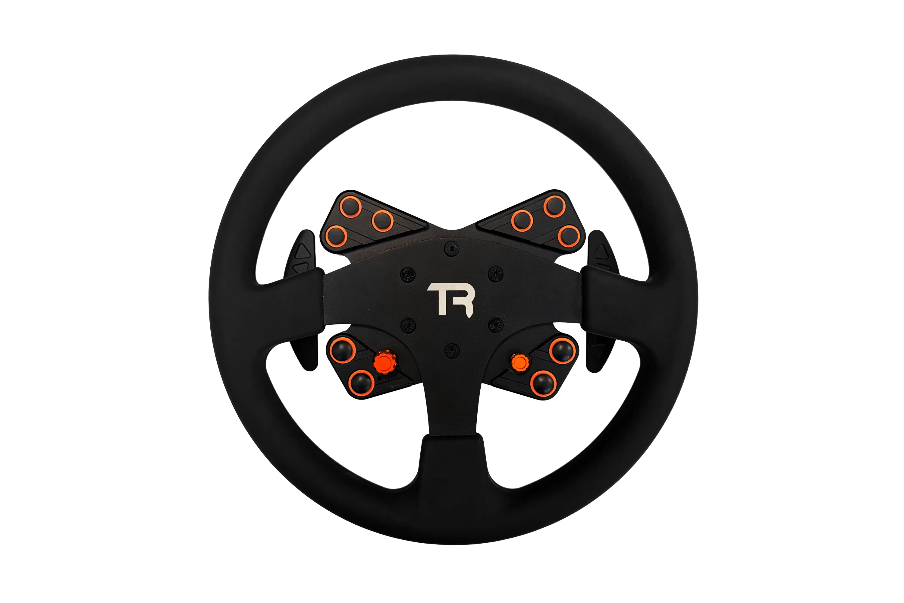 330mm/13" Round Sim Racing Wheel – Aluminium with Durable Silicon Hand Grips - Image 8