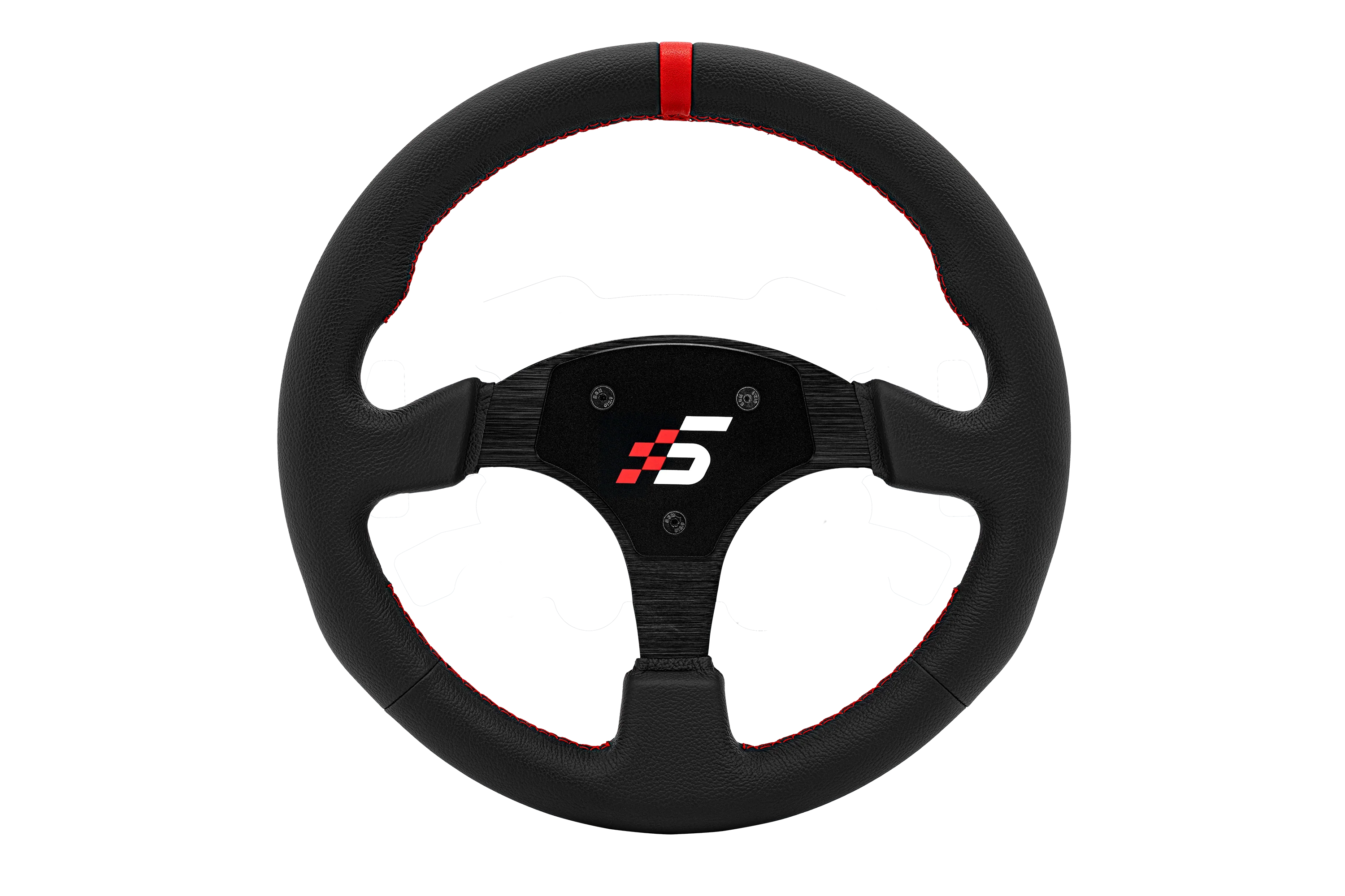 Simagic Round 330mm Steering Wheel - Leather (P-330R)