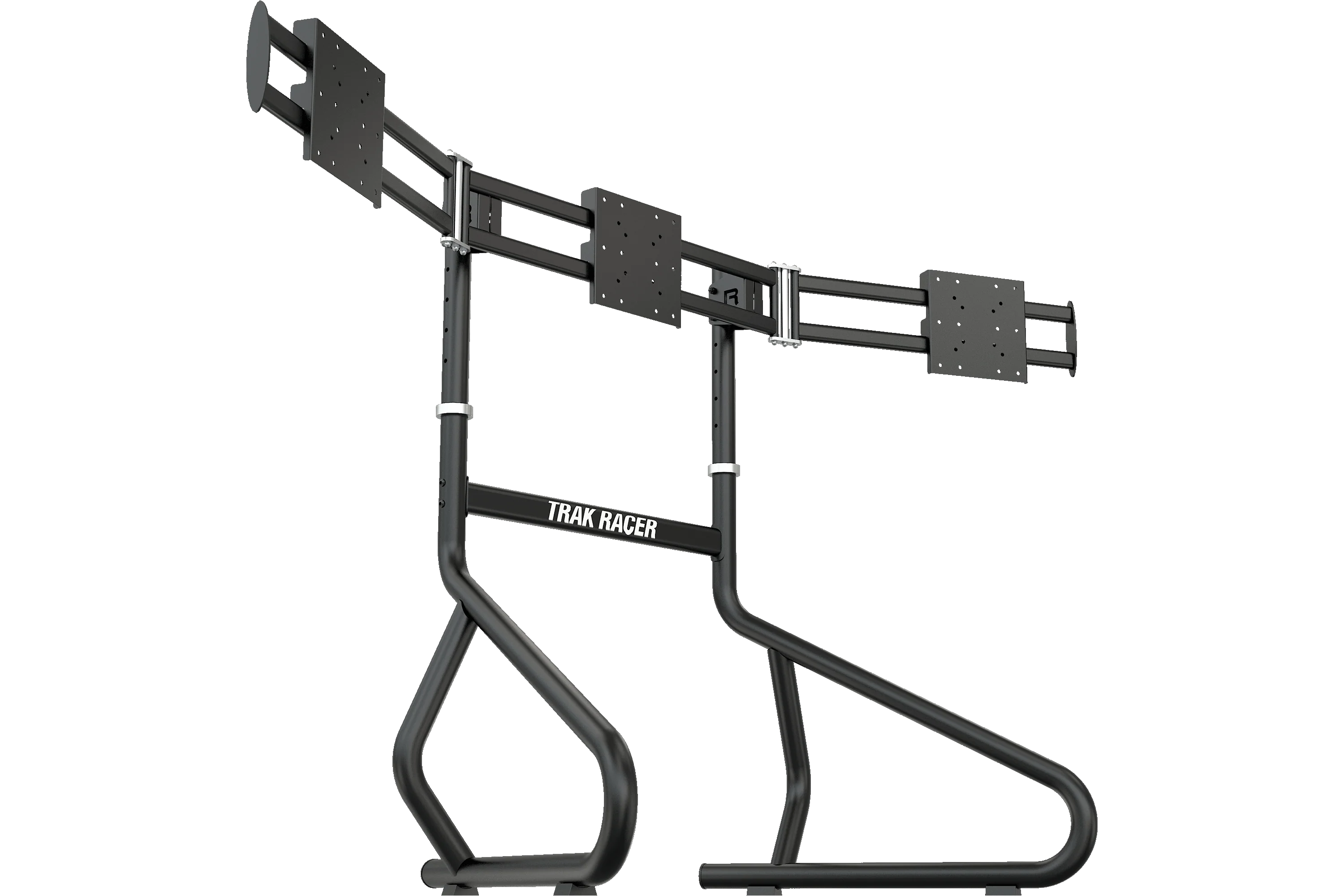 Large Freestanding Triple Monitor Stand - 30" to 45" Displays - Image 4