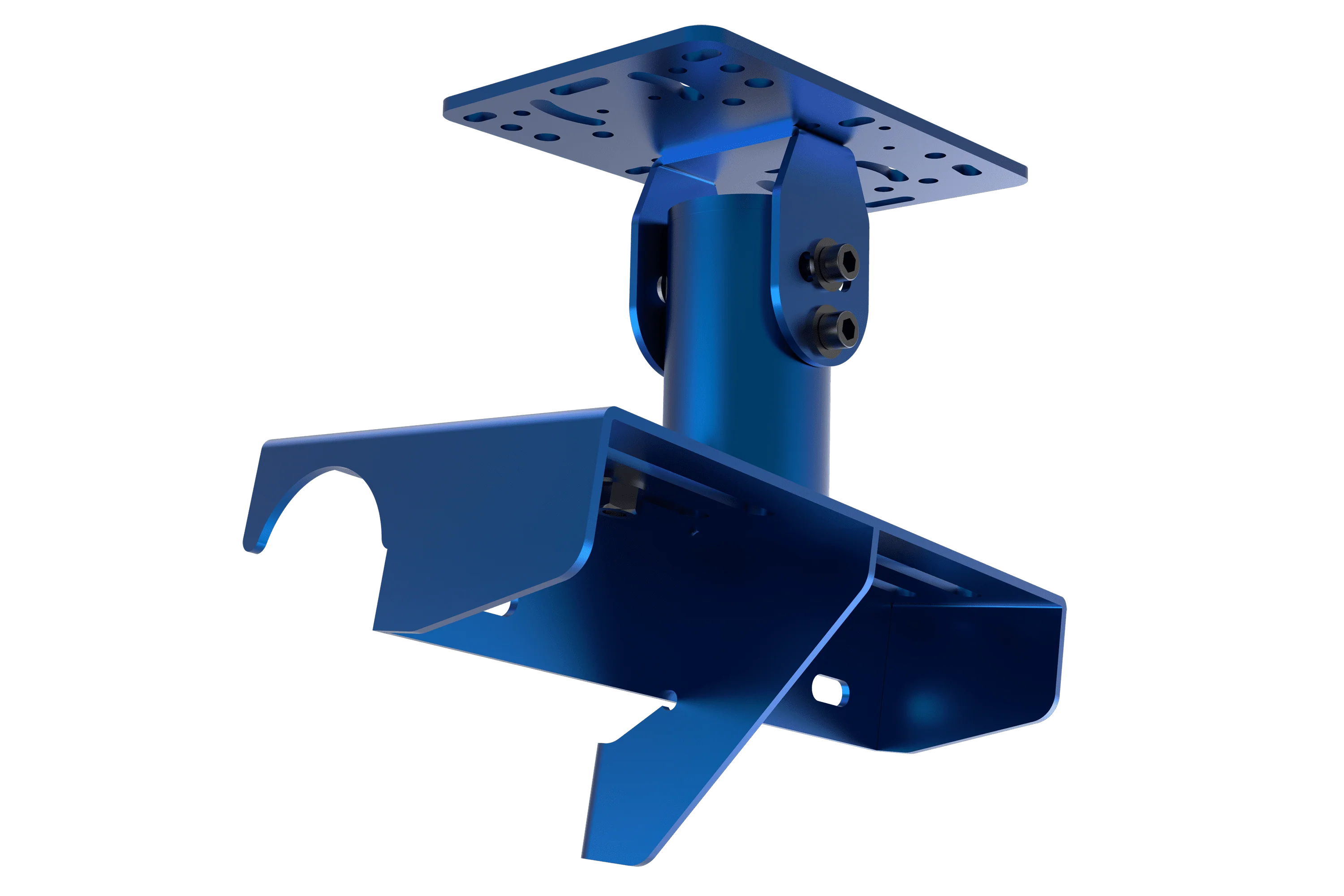 Universal Gear Shifter Mount for Alpine Racing TRX - Blue - Image 4