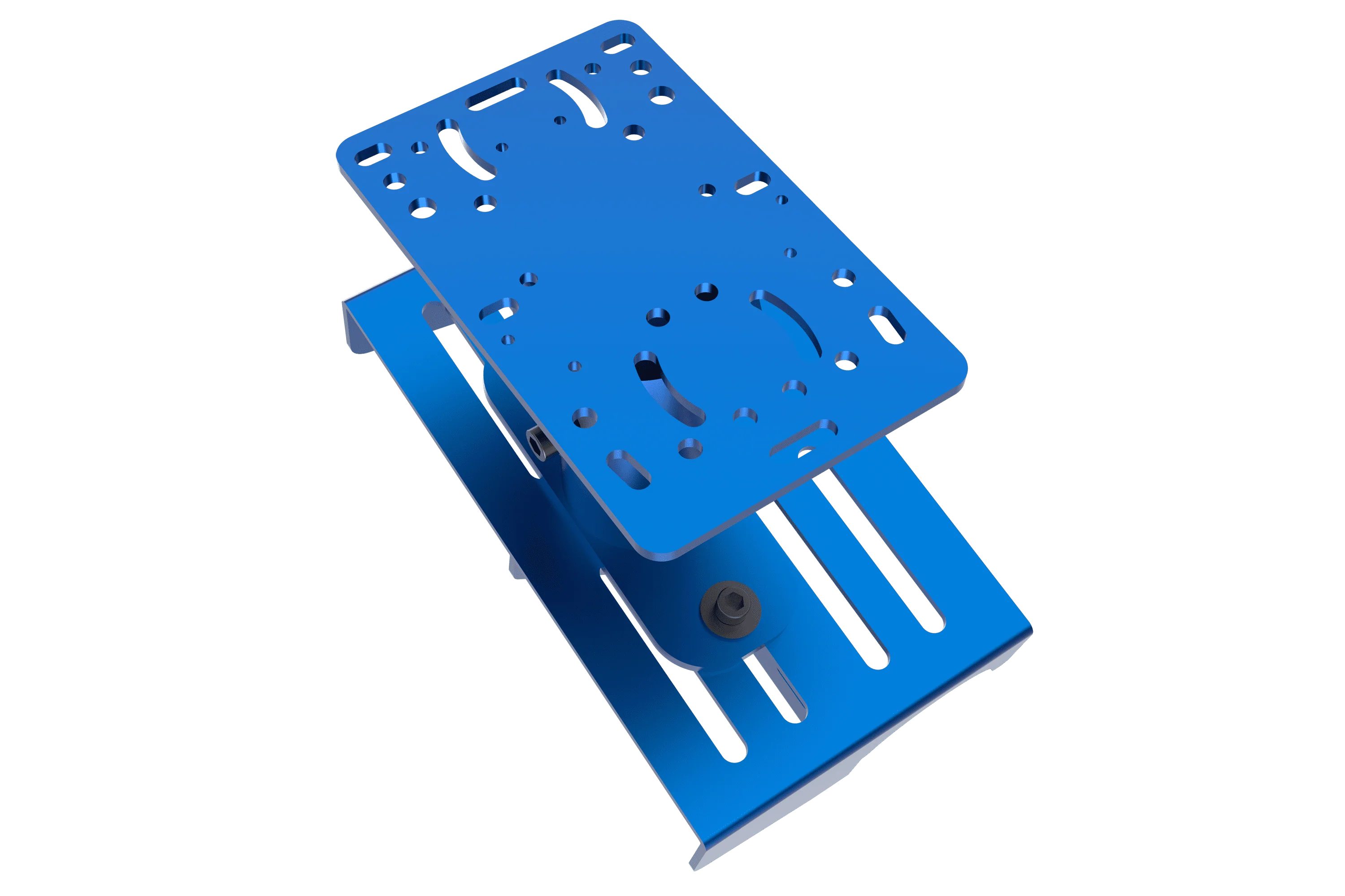 Universal Gear Shifter Mount for Alpine Racing TRX - Blue - Image 6